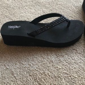 Black sandals